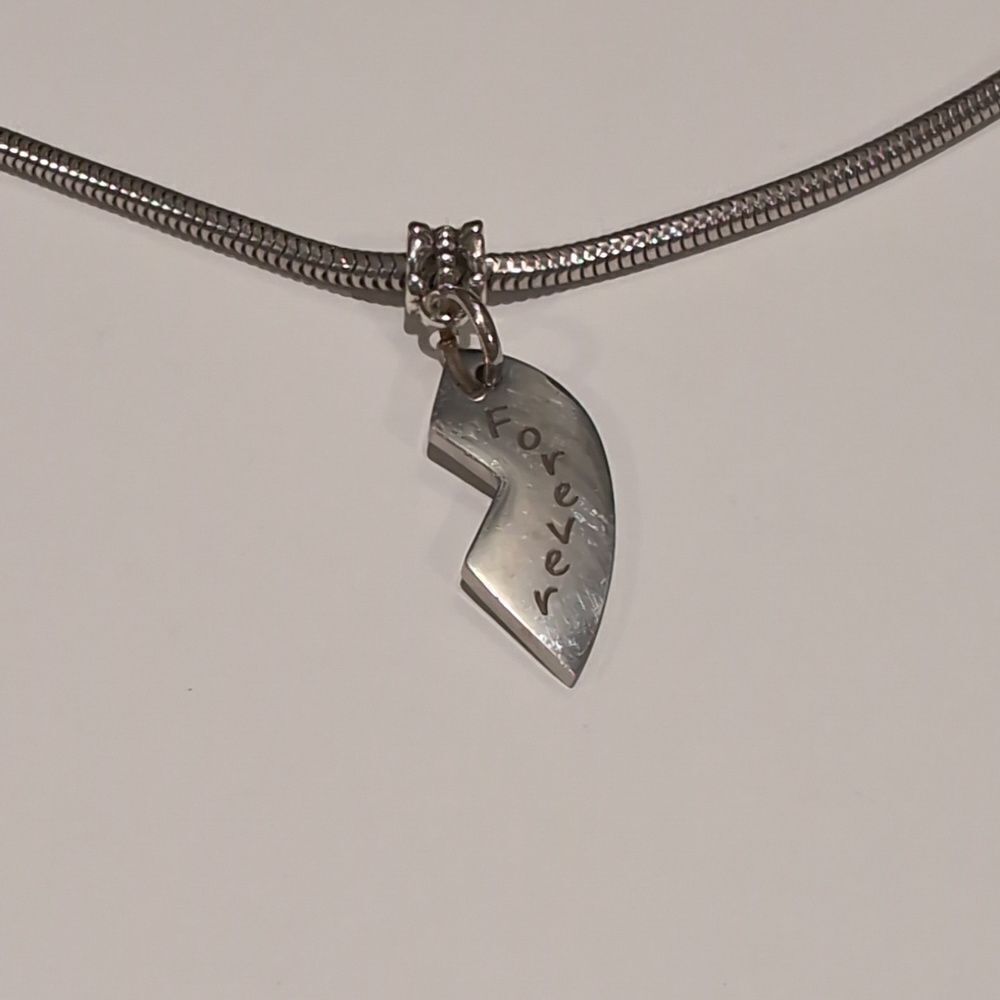 Silver Forever‎ Dangle Charm for Pandora Style Bracelet